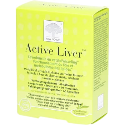 New Nordic Active Liver 60 Gecomprimeerde tabletten