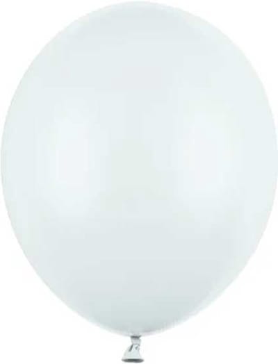 Partydeco - Ballonnen latex - Misty Blue 12 cm (100 stuks)