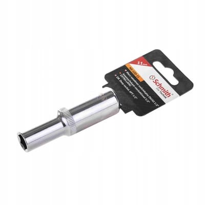 Schmith Lange Dop 1/2" 11 mm CrV - Dop van hoge kwaliteit