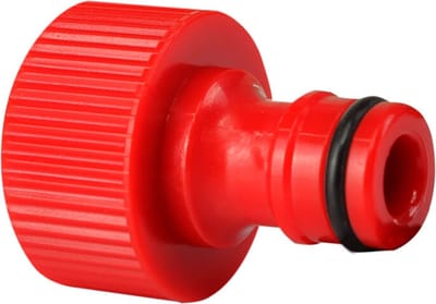 Kraanstuk female - Kunststof - 1" binnendraad - Rood