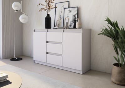 Pro-meubels - Dressoir Detroit - Beige - Kast - 120 cm - Opbergkast