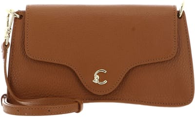 COCCINELLE Leren Schoudertas Koppeling C-Me Hi-Tech Crossbody Bag Cuir Bruine