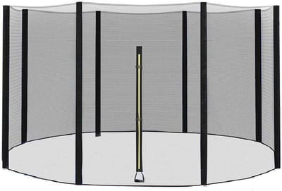 Ø 244 305 366 430 cm veiligheidsnet vervangingsnet voor trampoline, trampoline-onderdelen net, tuintrampoline vervangend net voor 6/8 stangen, Ø 430 8 barres