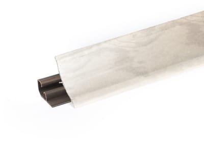 DQ-PP 3 m HOEKLIJST - Parels Olive - 23 x 23 mm - PVC - GRATIS schroeven - Keukenlijst Werkblad Afwerkingslijst Lijst Keuken Keukenafwerkingslijst Wandafwerkingslijst Tafelbladlijst