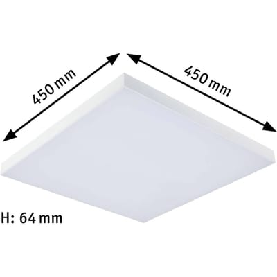 LED-paneel Velora Rainbow dynamicRGBW hoekig 450x450 mm 19W 1690lm RGB+ Wit dimbaar