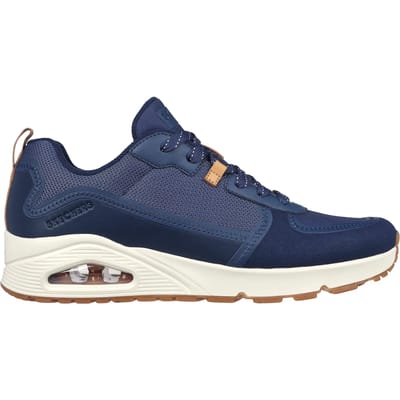 Skechers Uno-Layover, Heren marineblauwe Sneakers 44 Vloot