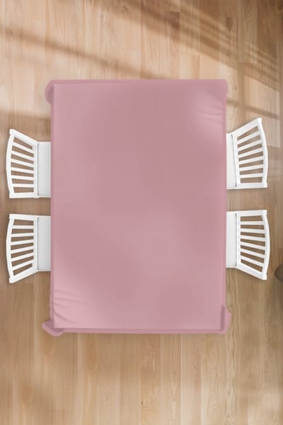 Tafelkleed - Tafellaken - 130x200 cm - Roze - Kleuren - Interieur - Effen - Kleur - Binnen en Buiten