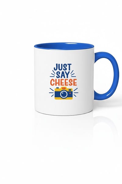 Just Say Cheese Fotografie Mok - Cadeau voor Fotografen
