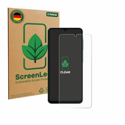 2 Stuks Screenprotector voor Samsung Galaxy F07 - Hoogwaardige Beschermfolie transparant