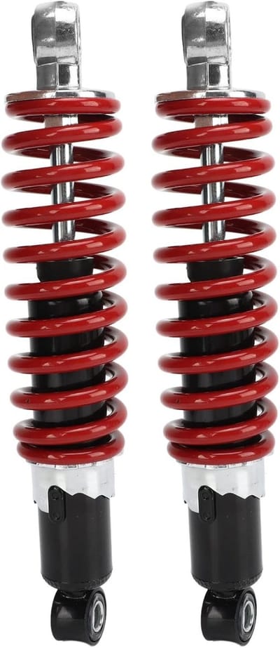 2 Stuks 250mm Motor Schokdemper voor Dirt Bike, Pit Bike, ATV en Go Kart Suspension Upgrade