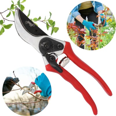 Handbediende SNOEISCHAAR, tuinschaar VOOR TAKKEN, heggenschaar, SCHERP 20 cm