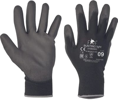 Fridrich & Fridrich Bunting Light polyurethaan werkhandschoenen - 12 paar | Maat M