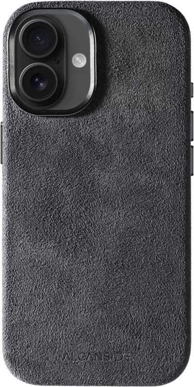 iPhone Alcantara Case - Space Grey