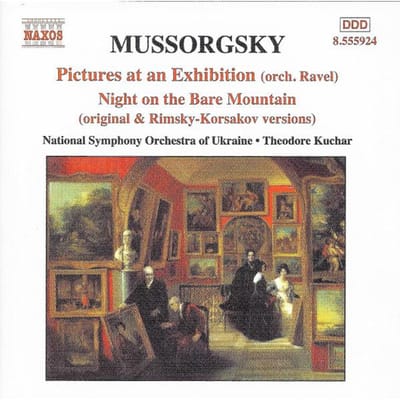 National Symphony Orchestra Of Ukraine, Theodore Kuchar - Mussorgsky: Pictures At An Exhibition (Orch.Ravel) (CD)