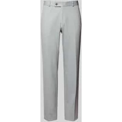 slim fit stoffen broek met viscose model 'Paco'