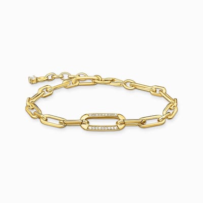 Thomas Sabo - A2032-414-14-L19V - Armband - Dames - 925er Zilver geel verguld - 16-19 cm