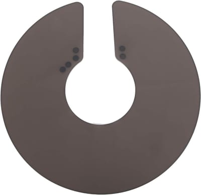 Siliconen Waterdichte Nekbeschermer voor Kappers - Haar Knip- en Verf Pad voor Thuis en Salon Gebruik (17 * 16 * 2cm - Zwart)