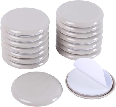 Meubelsliders voor tapijt, 2 inch glijders en kussens voor moeiteloos verplaatsen van zware meubels en meubels beschermen