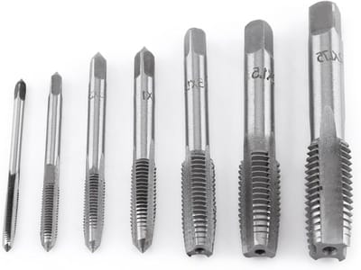 Complete Set Met Metrietechnieken: M3, M4, M5, M6, M8, M10, M12, Schroefdraad Tappen en Draadbewerkingsgereedschap