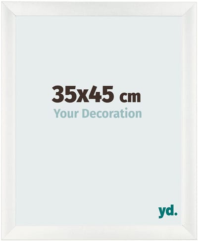 Your Decoration - Fotolijst 35x45 cm - MDF - Wit Geveegd - Pisa