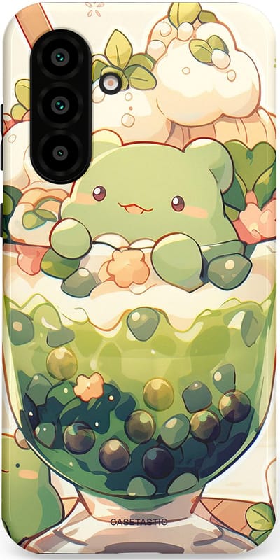 Casetastic Hoesje Geschikt voor Samsung A56 / A36 - Stijlvolle Beschermende Duo-layer Case - Zoet Dessert Patroon