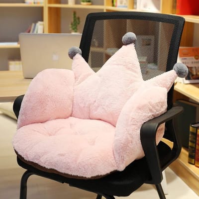 Schattig Kattentepot Kussen voor Stoelen, Pluche Comfort Kussen voor Thuis en Kantoor, Warm en Ontspannend Tatami Vloerkussen