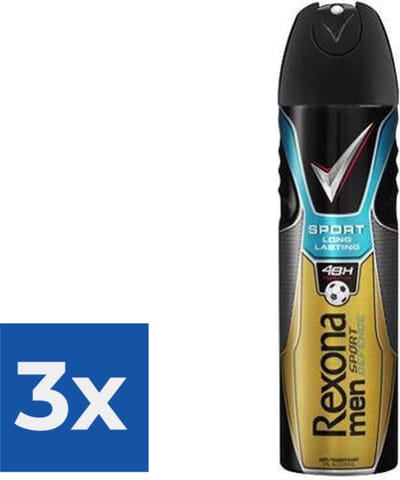 Rexona For Men Deodorant Deospray Sport Defence 200ml - Voordeelverpakking 3 stuks