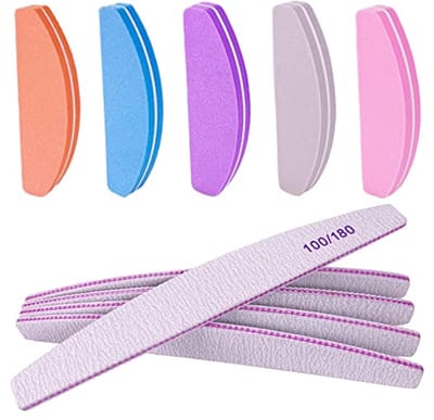 Nagelvijl en buffer set - 10 stuks voor manicure en nagelverzorging