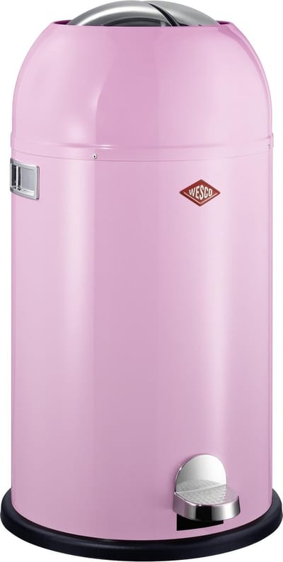 Wesco Kickmaster afvalemmer - 33 l - roze