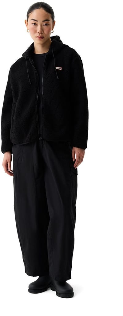 Hunter - Bonelle Borg Fleece Jacket Hunter Black - Maat XS