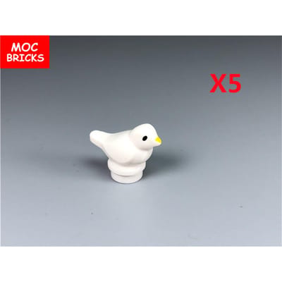 MIJN EIGEN CREATIE Blokken Dier Vogel Mus duif van vrede Ruw Monteert Deeltjes Stad Bouwstenen Uitbreidingen Speelgoed Plastic Speelgoed