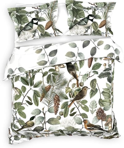 Heckettlane Xiel Dekbedovertrek - Lits-jumeaux - Katoen - 260x200-220cm - Wit