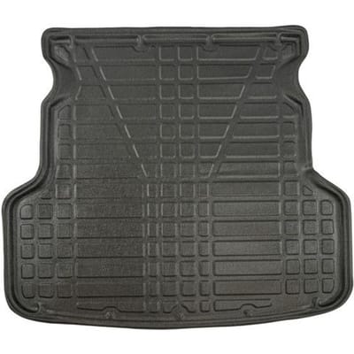 Kofferbakmat op maat - SCOUTT - Toyota Avensis (2003-2009) Pauze - Zwart - Antislip - Verhoogde randen zwart