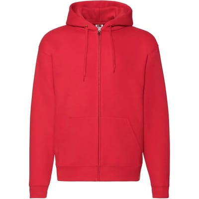 Hooded sweatshirt met rits Fruit of the Loom Premium