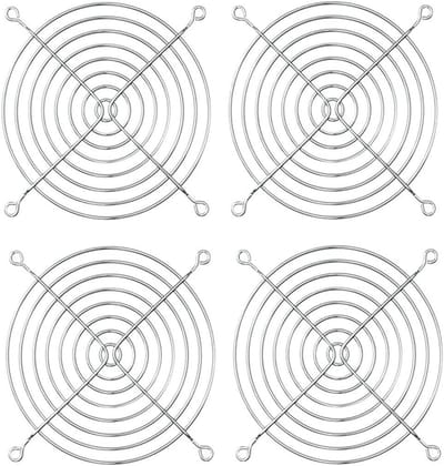 Ventilatieroosters 4 Stuks 12 cm Ventilatie Rooster Metaal Bescherming voor Ventilator