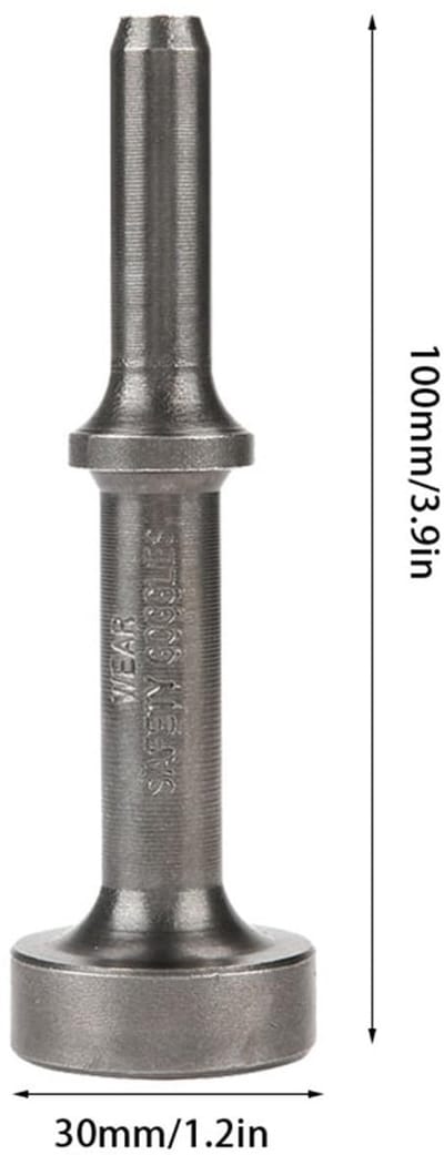Dailygoods- Luchthamerset - Pneumatische Hamer - Verchroomd Molybdeenstaal - Geschikt voor Klinknagels - Slaggereedschap 100 mm - Hoogwaardige Hardheid