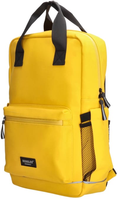 Beagles Originals Waterproof Originals Rugzak 15,6 inch - Laptoprugtas - Anti diestal - Waterafstotend - Geel