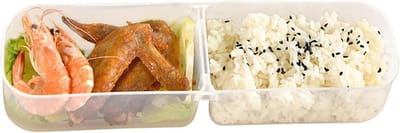 Koelkast Organizer - Voedselbewaring Dozen - Keuken Ordenen - Hermetische Vershouding - 28x9x6 cm - Transparant