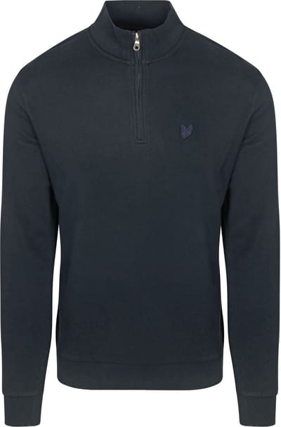 Lyle & Scott Half Zip Pullover Tonal Navy - Maat XXL - Heren - Quarter zip