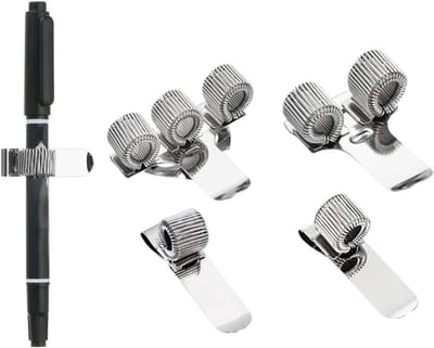 Set van 4 Penhouders voor Verpleegkundigen, Metalen Organizers met 1, 2 en 3 Gaten, Praktische Accessoires voor Kantoor en Thuis