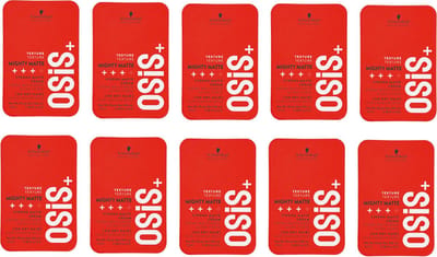 10x Schwarzkopf Osis Mighty Matte Styling Creme 85ml
