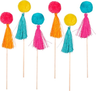 Boland - Set 6 cocktailprikkers Lima - Lama - Lama