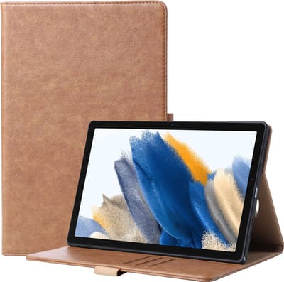 Hoesje geschikt voor Samsung Galaxy Tab A8 10.5 inch 2022/2021/2020 Kunstleer Luxe Standaard Opbergvak