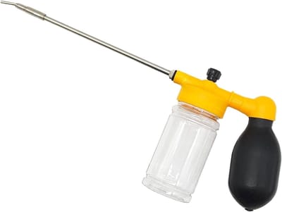 Poedersproeier Stofdoek - Tuinsproeier Dispenser - Planten Bemesten Bestuiven - Telescopisch Draaimondstuk - 30 cm - Enkele attribuut