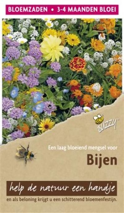Buzzy® Flower Mix Bijen Laag 15 m²