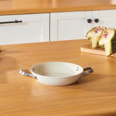 Karaca Swiss Crystal - Lage Pan – 18 cm – Inductie Geschikt – Antiaanbak – RVS Handgreep