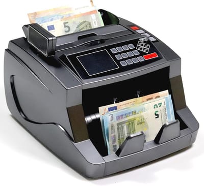 Geldtelmachine voor Gemengde Eurobiljetten | Vals Geld Detectie | Tot 1.000 Biljetten per Minuut