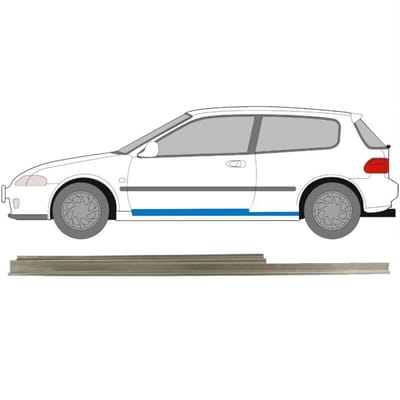 Reparatie dorpel voor Honda Civic 1991-1995 / Links