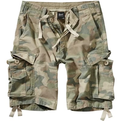 Urban Classics Cargo Korte broek -S- Vintage Cargo Groen/Bruin
