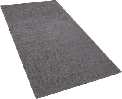 DEMRE - Shaggy vloerkleed - Donkergrijs - 80 x 150 cm - Polyester